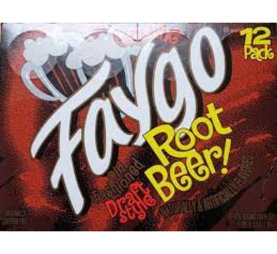 Faygo Old Fashioned Root Beer 355ml (8 pack)