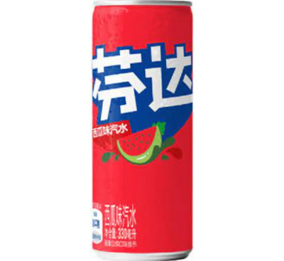 Fanta Watermelon Flavor 330ml (24 pack) - China - BB: JULY 4