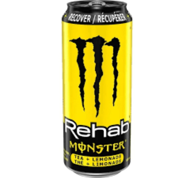 Rehab Monster Tea + Lemonade 458ml (12 pack)