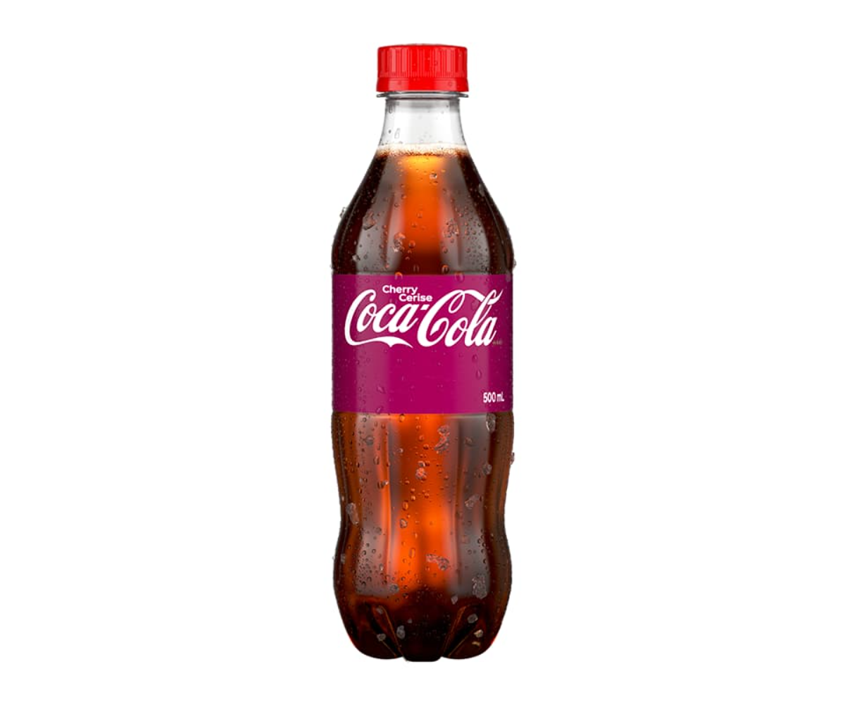 Coca Cola Cherry 500ml - Case of 24 (Canadian) (BB: 03/30)