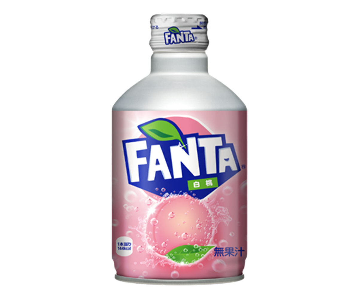 Fanta White Peach 300ml - Japan (Case of 24)(BB.02.Feb)