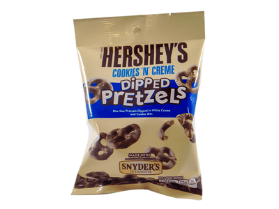 Hershey's Cookies N Creme Dipped Pretzels (Case of 12)