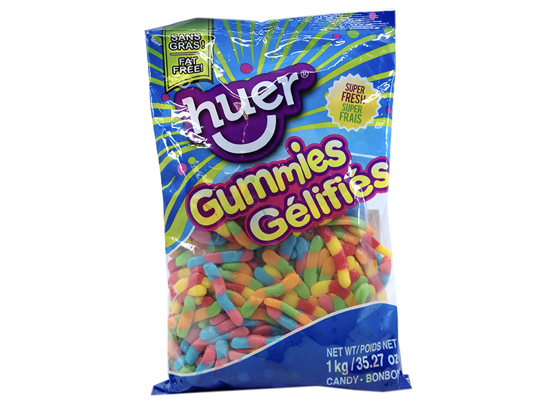 Huer Neon Worms 1kg