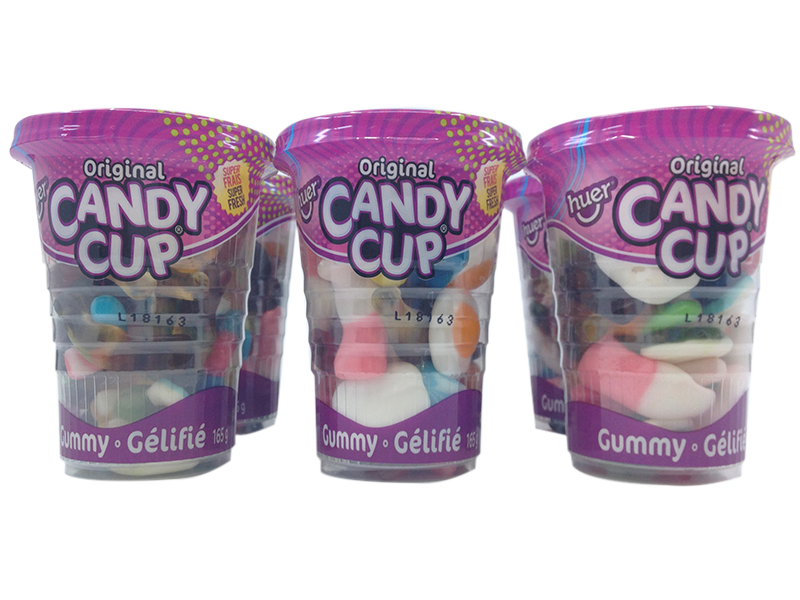 Huer Original Gummy Candy Cup Tray - 6 Cups