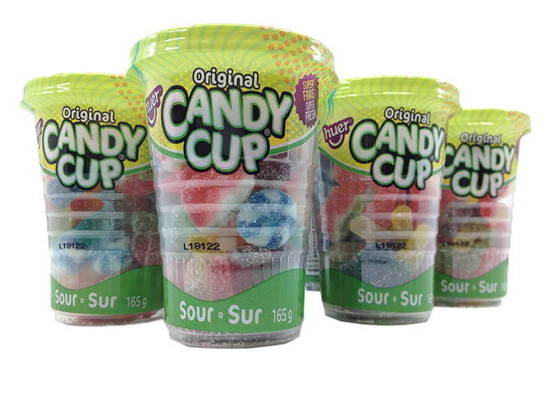 Huer Original Sour Candy Cup Tray - 6 Cups