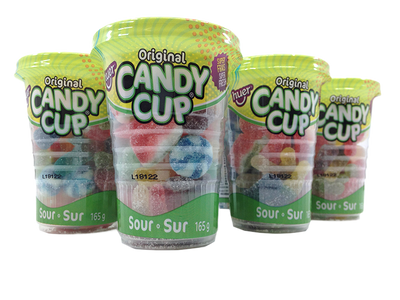 Huer Original Sour Candy Cup Tray - 6 Cups