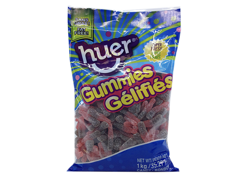 Huer Sour Cherry Cola Bottles 1kg