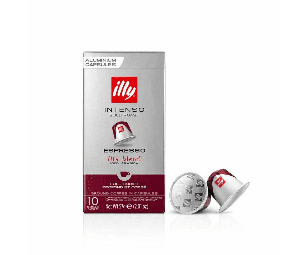 Illy Intenso Bold Roast Espresso For Nespresso Original Machines