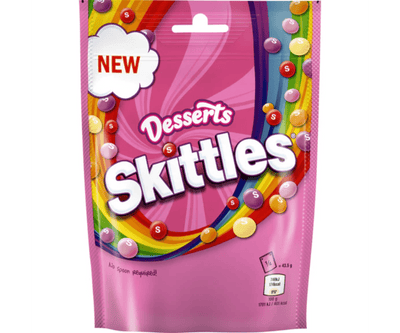 Skittles Desserts 152g - UK (Case of 15)