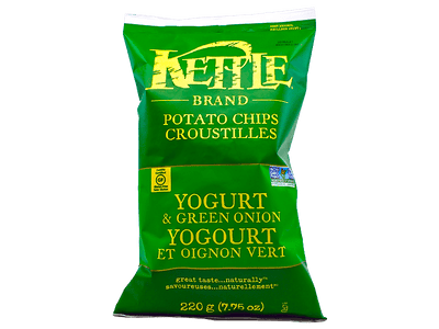 Kettle Brand Yogurt And Green Onion Potato Chips