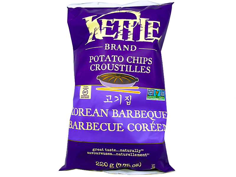 Kettle Brand Korean Barbeque Potato Chips Stockup Market