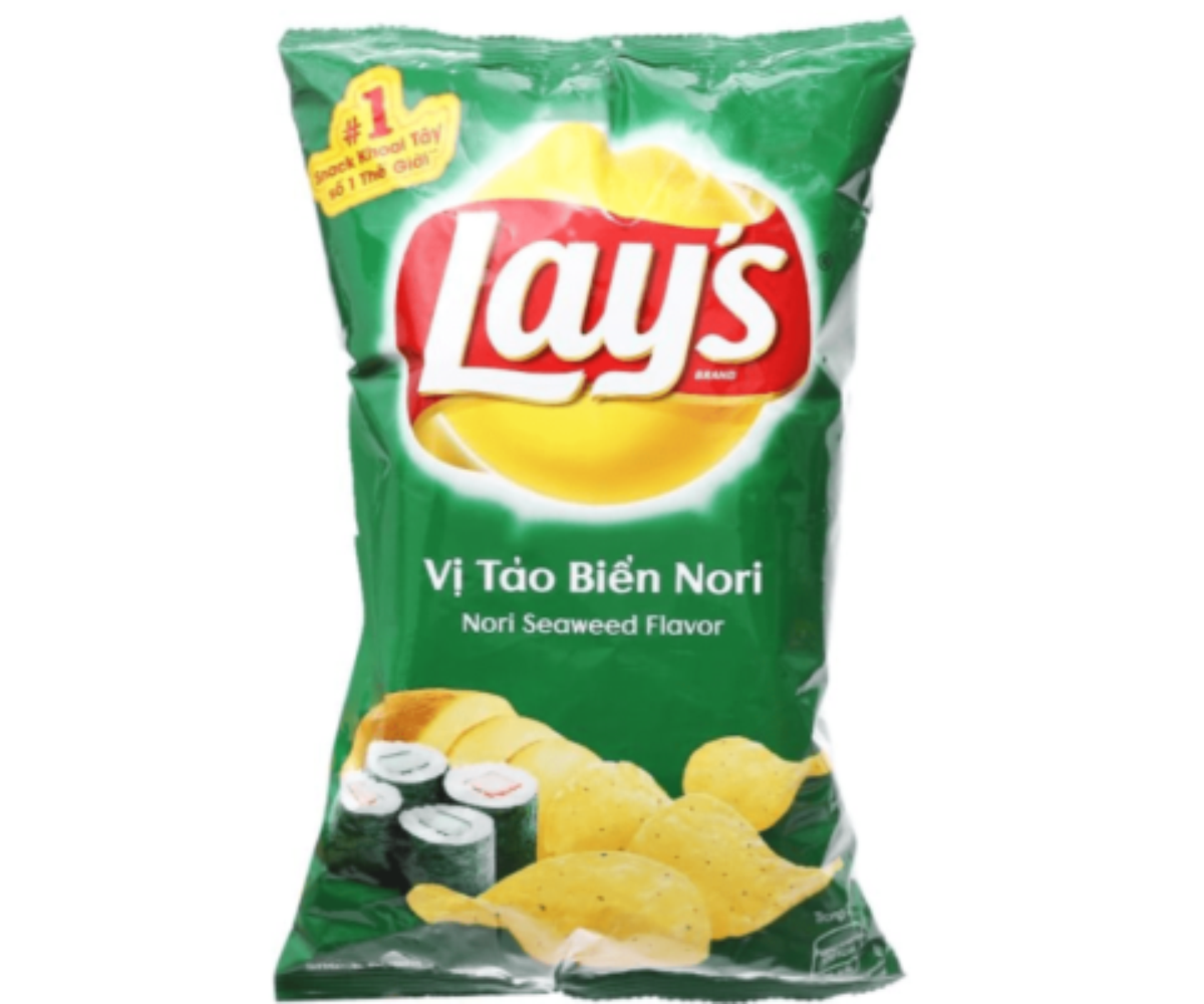 Lay's Nori Seaweed Flavor 54g - Vietnam (Case of 10)