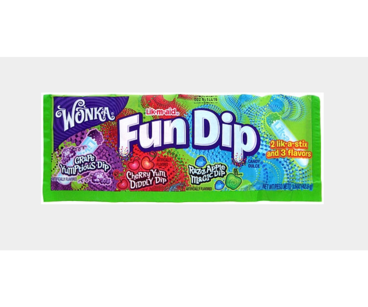 Lik M Aid Fun Dip Candy 39.6g (Case of 24)