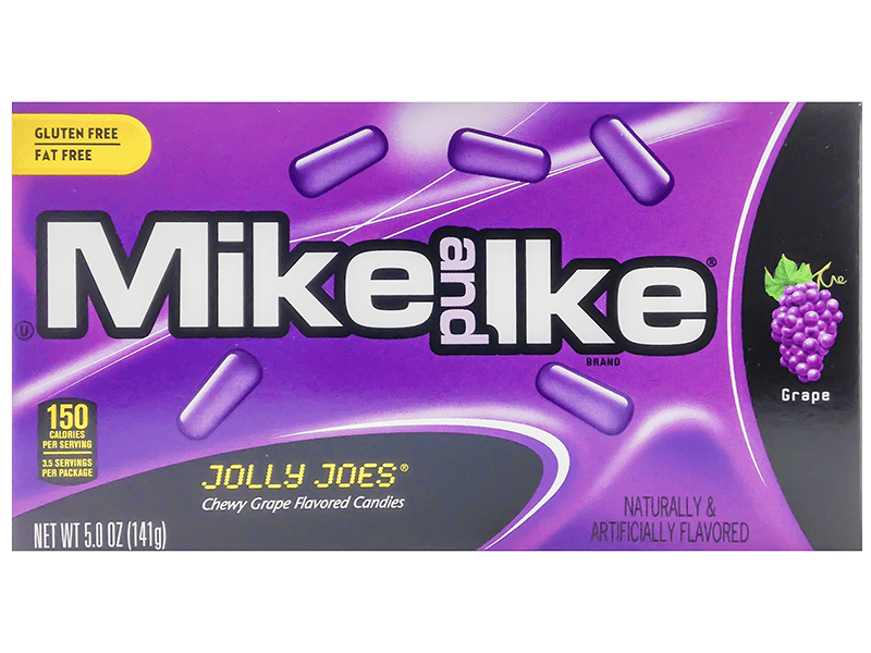 Mike & Ike Jolly Joes Theater Box 120g (Case of 12)