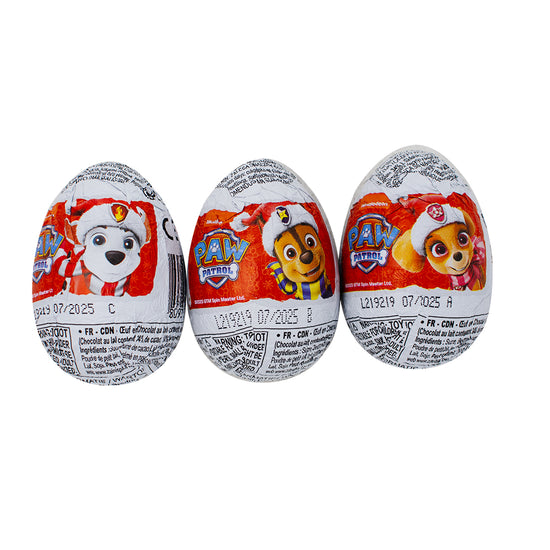 Zaini Paw Patrol Chocolate Egg 24Ct