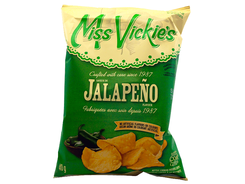 Miss Vickie's Jalapeno Chips 40g - 40 Count