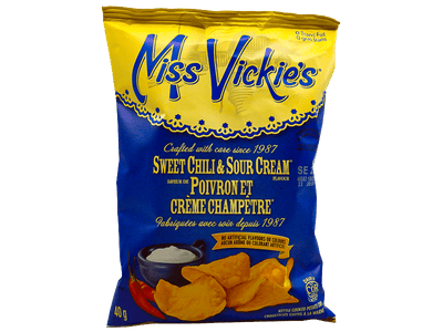 Miss Vickie's Sweet Chili & Sour Cream Kettle Cooked Potato Chips 40g - 40 Count