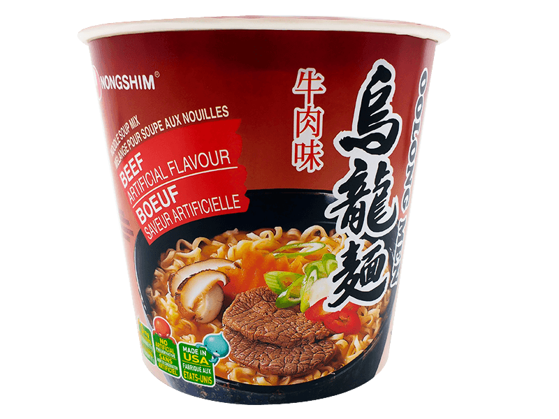 Nongshim Oolong Men Beef Flavor (6 Pack)