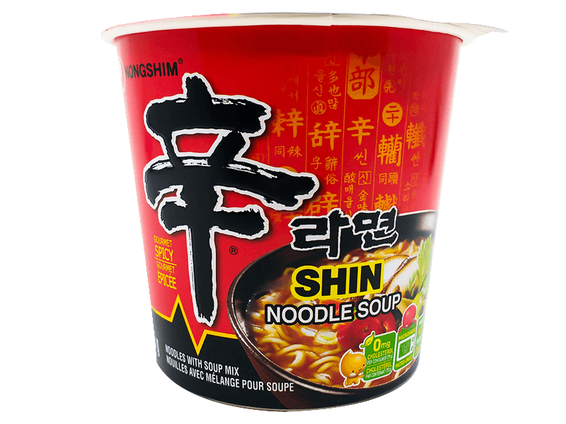 Nongshim Shin Spicy Noodle Soup (6 Pack)