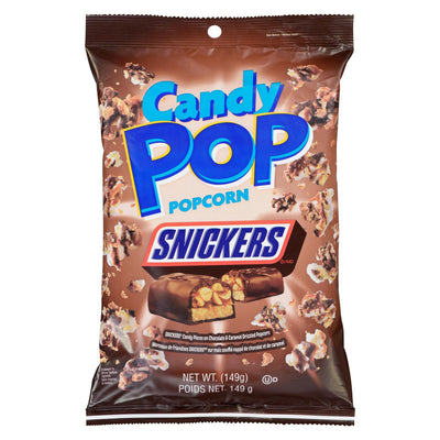 Candy Pop Snickers Popcorn 149G - Case of 12