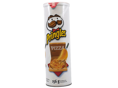 Pringles Pizza Potato Chips 156g (Case of 14)