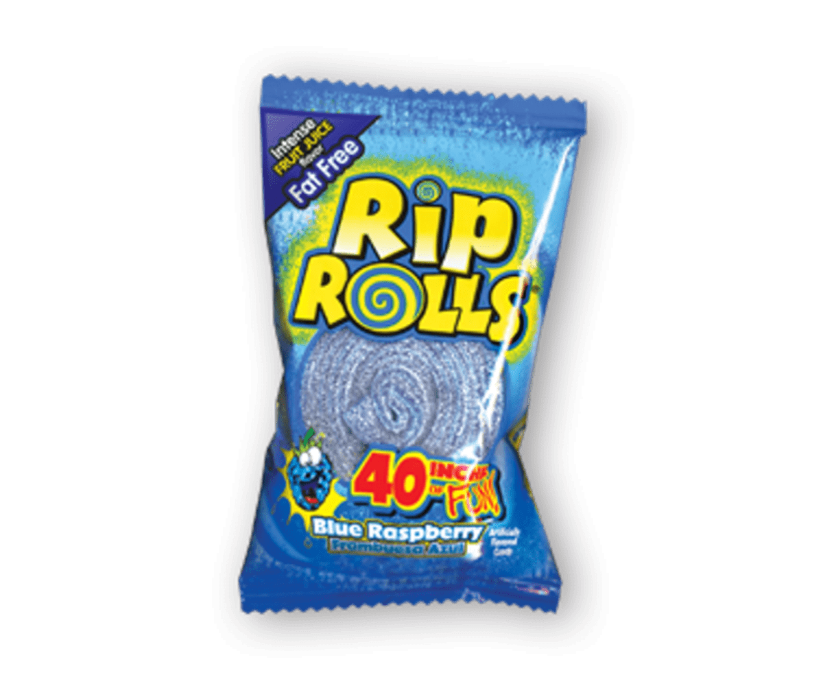Rip Rolls Blue Raspberry (Case of 24)