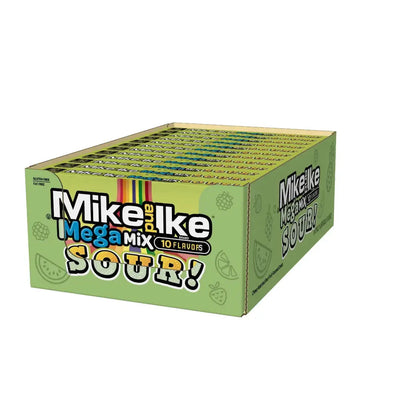 Mike & Ike Theatre Box Mega Sour Mix - (12 Units Per Box)