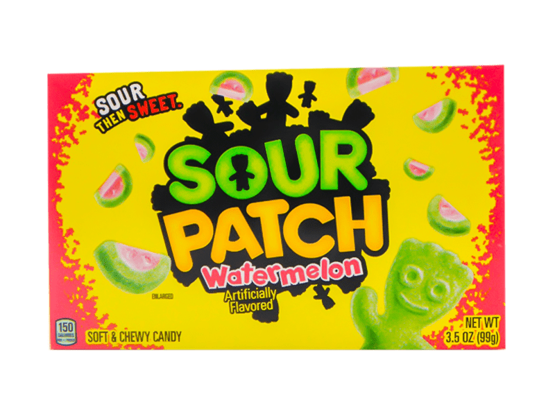 Sour Patch Kids Watermelon Theater Box 99g (Case of 12)