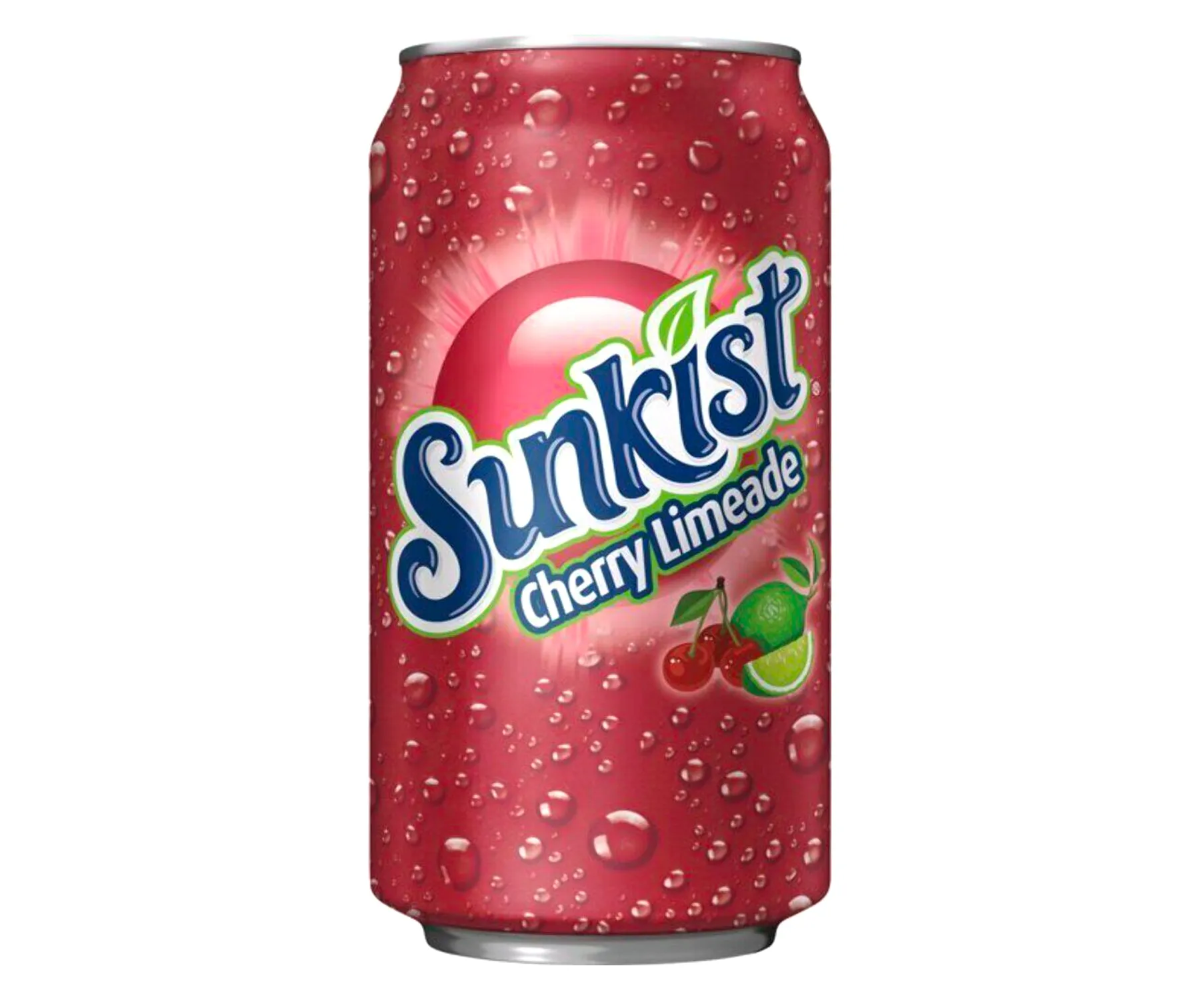 Sunkist Cherry Limeade Can - Case of 12
