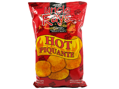 Uncle Ray's Hot Potato Chips (Case of 10)
