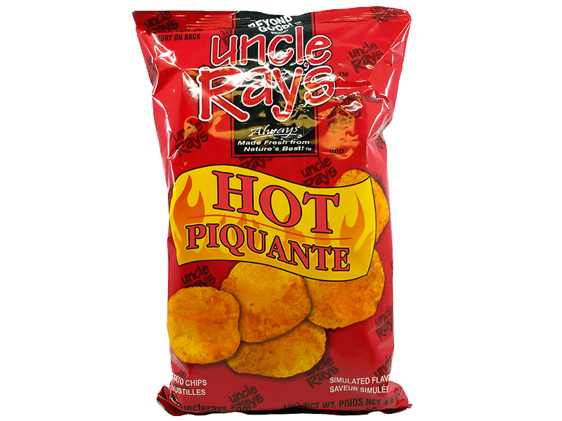 Uncle Ray's Hot Potato Chips (Case of 10)