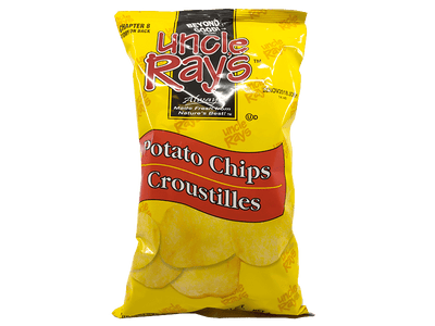 Uncle Ray's Regular Potato Chips (Case of 10)