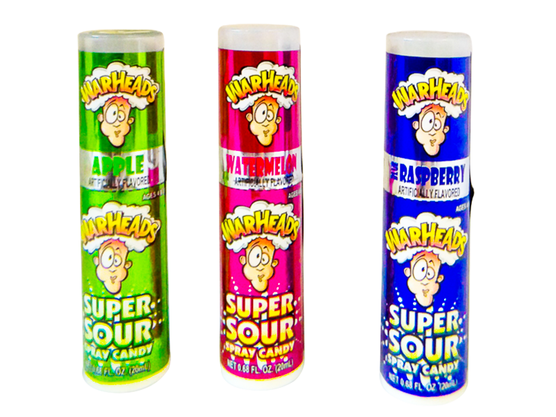 Warheads Super Sour Spray Candy 20ml (Case of 12)